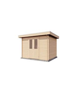Blockhaus Backnang 300x250cm